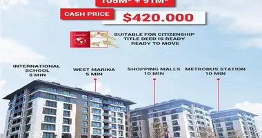 Shops in a residential complex for obtaining Turkish citizenship are for sale. dans Beylikduzu, Turquie