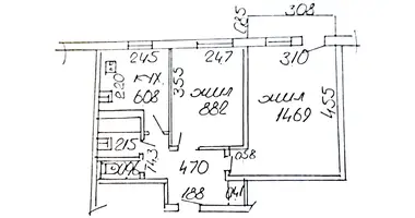 Appartement 2 chambres dans Babrouïsk, Bélarus