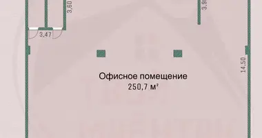 Office 251 m² in Minsk, Belarus