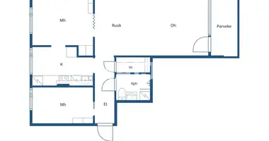 Wohnung in Verwaltungsgemeinschaft Helsinki, Finnland