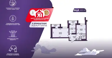 2 room apartment in Minsk, Belarus