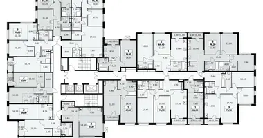 1 room apartment in Moscow, Russia