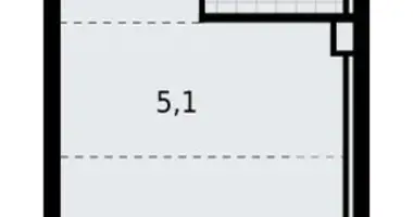 Квартира 1 комната в Красное Село, Россия