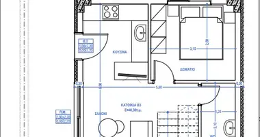 Maison de ville 3 chambres dans Nikiti, Grèce