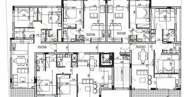 Wohnung 2 Schlafzimmer in Larnaka, Zypern