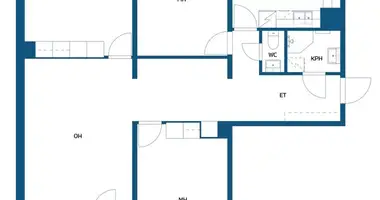 Apartamento en Helsinki sub region, Finlandia