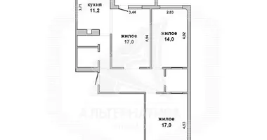 3 room apartment in Brest, Belarus
