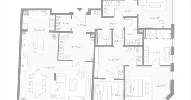 Apartamento 2 habitaciones en Moscú, Rusia