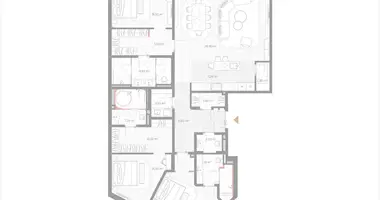 Appartement 3 chambres dans Moscou, Russie