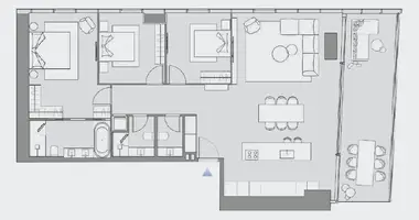 Apartamento 3 habitaciones en Limasol, Chipre