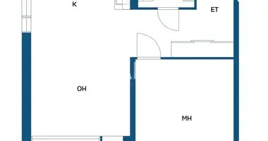 Wohnung 2 zimmer in Turku sub region, Finnland