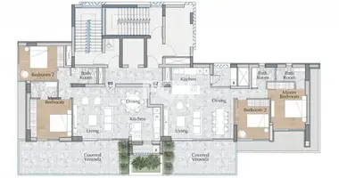 Apartamento 2 habitaciones en Koinoteta Agiou Tychona, Chipre