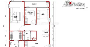 Wohnung 2 Schlafzimmer in Ban Bang Thao, Thailand