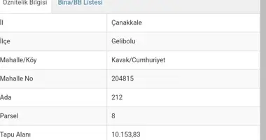 Parcela en Ataturk Caddesi, Turquía