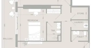 Apartamento 2 habitaciones en Dubái, Emiratos Árabes Unidos