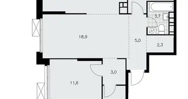 Квартира 4 комнаты в район Коммунарка, Россия