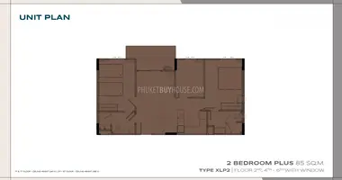 Appartement 2 chambres dans Ban Bang Thao, Thaïlande