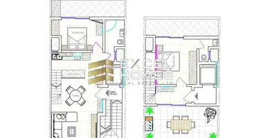 Penthouse 2 chambres dans Gzira, Malte