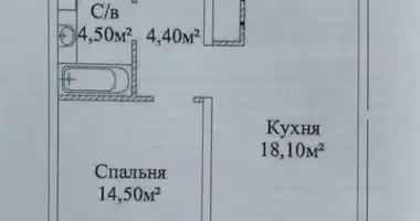 Квартира 1 комната в Одесса, Украина
