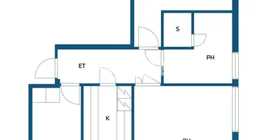 Mieszkanie 3 pokoi w Kemi, Finlandia