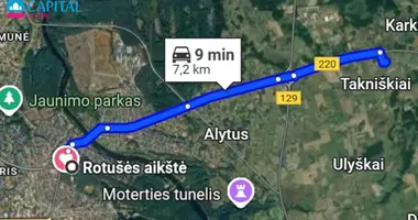 Участок земли в Takniskiai, Литва