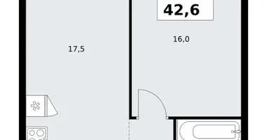 Wohnung 1 zimmer in Kommunarka, Russland