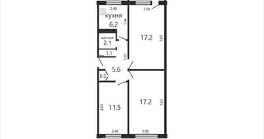 Квартира 3 комнаты в Минск, Беларусь