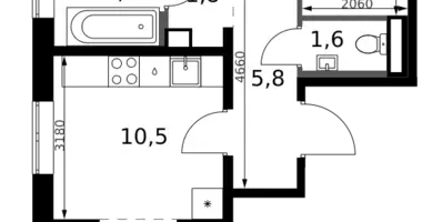 Apartamento 3 habitaciones en Leninsky District, Rusia