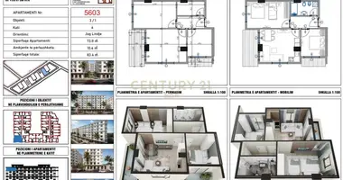 Многоуровневые квартиры 3 комнаты в Golem, Албания