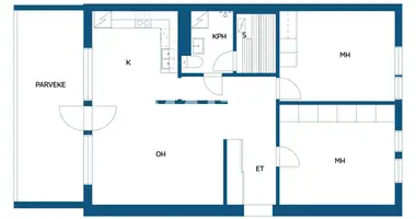 Apartamento en Oulu sub region, Finlandia