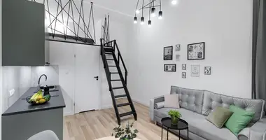 Studio apartment 2 bedrooms in Warsaw, Poland