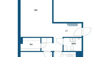 Mieszkanie 2 pokoi w Kemi, Finlandia