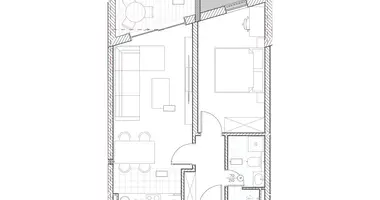 Appartement 1 chambre dans Boreti, Monténégro