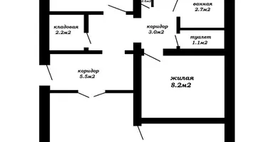 4 room apartment in Minsk, Belarus