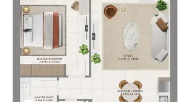 1 bedroom apartment in Dubai, United Arab Emirates