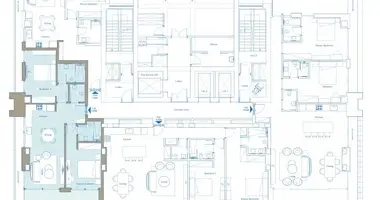 Apartamento 2 habitaciones en Limasol, Chipre