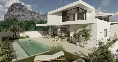 Villa 3 bedrooms in Polop, Spain