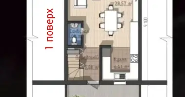 Haus 2 zimmer in Odessa, Ukraine