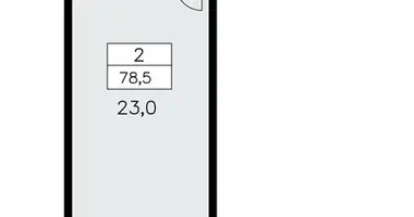 Appartement 2 chambres dans Kommunarka, Russie