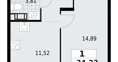 Appartement 1 chambre dans Lagolovskoe selskoe poselenie, Russie