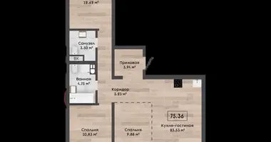 Appartement dans Kalodziscanski sielski Saviet, Bélarus