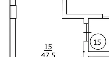 Appartement 2 chambres dans Odessa, Ukraine