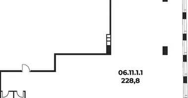 Büro 233 m² in Moskau, Russland