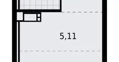 Apartamento 1 habitación en Lagolovskoe selskoe poselenie, Rusia