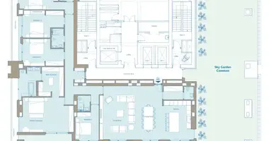 Wohnung 5 Schlafzimmer in Limassol, Zypern