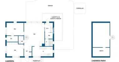 Дом 4 комнаты в Hervannanmaa, Финляндия