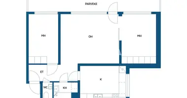 2 bedroom apartment in Helsinki sub-region, Finland