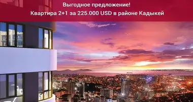 Mieszkanie 3 pokoi w Kadikoy, Turcja