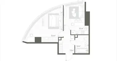 1 room apartment in Russia