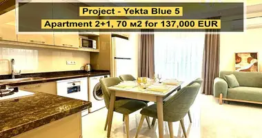 Квартира 3 комнаты в Махмутлар, Турция